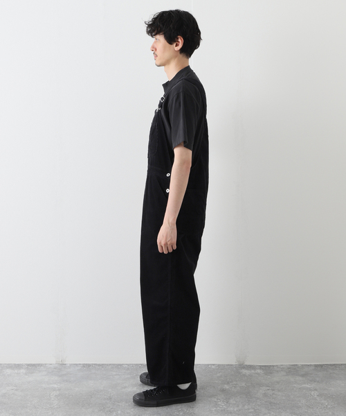 WESTOVERALLS（ウエストオーバーオールズ）の「【WESTOVERALLS / ウェストオーバーオールズ】CORD COVERALL（サロペット/オーバーオール・メンズ・ブラック・MEDIUM）」の14枚目の写真