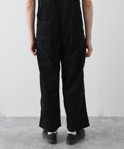 WESTOVERALLS（ウエストオーバーオールズ）の「【WESTOVERALLS / ウェストオーバーオールズ】CORD COVERALL（サロペット/オーバーオール・メンズ・ブラック・MEDIUM）」の18枚目の写真