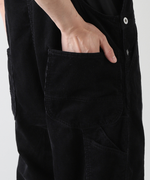 WESTOVERALLS（ウエストオーバーオールズ）の「【WESTOVERALLS / ウェストオーバーオールズ】CORD COVERALL（サロペット/オーバーオール・メンズ・ブラック・MEDIUM）」の15枚目の写真