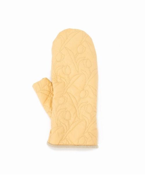 Casselini（キャセリーニ）の「Casselini(キャセリーニ)チューリップキルティングミトン（手袋・レディース・ブラック/ピンク/ブルー/クリーム・FREE）」の11枚目の写真