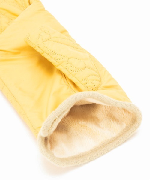 Casselini（キャセリーニ）の「Casselini(キャセリーニ)チューリップキルティングミトン（手袋・レディース・ブラック/ピンク/ブルー/クリーム・FREE）」の7枚目の写真