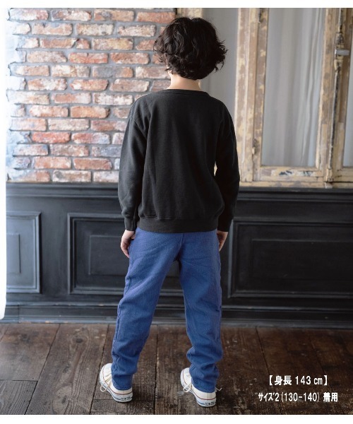 RUGGEDWORKS（ラゲッドワークス）の「《made in Japan》LOOSE　TWILL　TAPERED PANTS（チノパンツ・キッズ・ブラック/ブルー系その他・01/02/03/04）」の9枚目の写真