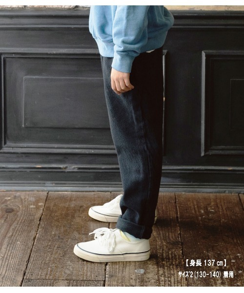 RUGGEDWORKS（ラゲッドワークス）の「《made in Japan》LOOSE　TWILL　TAPERED PANTS（チノパンツ・キッズ・ブラック/ブルー系その他・01/02/03/04）」の5枚目の写真