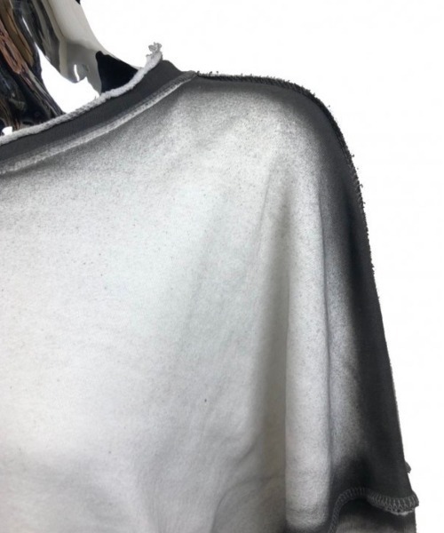 XU（エックスユー）の「【XU/エックスユー】spray sweat shirt / スウェット トレーナー 長袖トップス 秋服 冬服 オーバーサイズ スウェット ビッグサイズ（スウェット・メンズ・ホワイト/ブラック・ONE SIZE）」の9枚目の写真