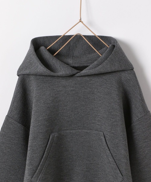 LOWRYS FARM(ローリーズファーム)の「ダンボールフーディー 166102(パーカー・キッズ・チャコールグレー/ベージュ/グレー・110cm/120cm/130cm/140cm/150cm)」の9枚目の写真