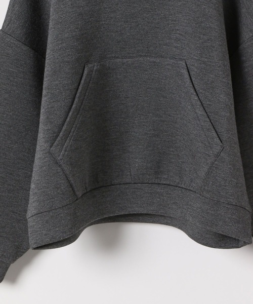 LOWRYS FARM（ローリーズファーム）の「ダンボールフーディー　166102（パーカー・キッズ・チャコールグレー/ベージュ/グレー・110cm/120cm/130cm/140cm/150cm）」の4枚目の写真