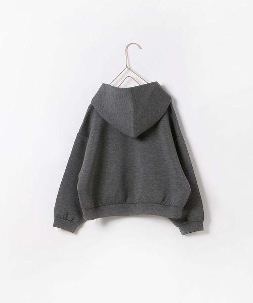 LOWRYS FARM（ローリーズファーム）の「ダンボールフーディー　166102（パーカー・キッズ・チャコールグレー/ベージュ/グレー・110cm/120cm/130cm/140cm/150cm）」の12枚目の写真