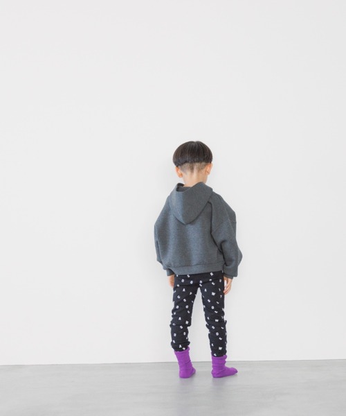 LOWRYS FARM（ローリーズファーム）の「ダンボールフーディー　166102（パーカー・キッズ・チャコールグレー/ベージュ/グレー・110cm/120cm/130cm/140cm/150cm）」の15枚目の写真