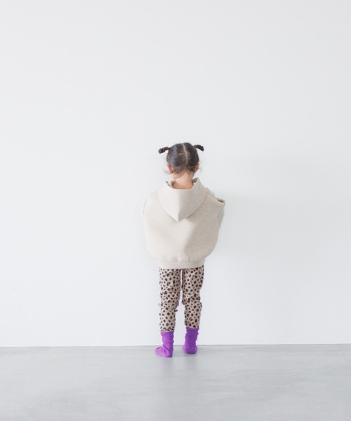 LOWRYS FARM（ローリーズファーム）の「ダンボールフーディー　166102（パーカー・キッズ・チャコールグレー/ベージュ/グレー・110cm/120cm/130cm/140cm/150cm）」の19枚目の写真