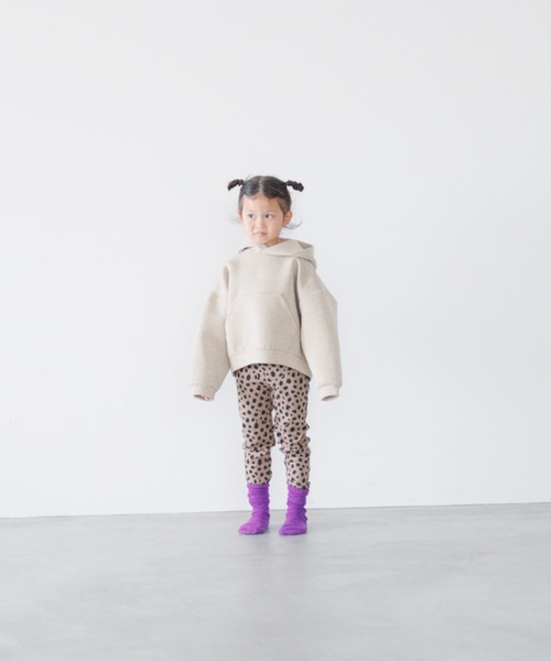 LOWRYS FARM(ローリーズファーム)の「ダンボールフーディー 166102(パーカー・キッズ・チャコールグレー/ベージュ/グレー・110cm/120cm/130cm/140cm/150cm)」の18枚目の写真