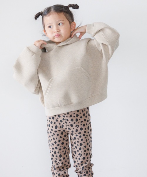 LOWRYS FARM（ローリーズファーム）の「ダンボールフーディー　166102（パーカー・キッズ・チャコールグレー/ベージュ/グレー・110cm/120cm/130cm/140cm/150cm）」の21枚目の写真