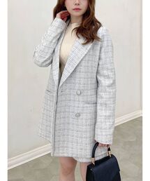 RESEXXY | ツイードテーラードジャケット【セットアップ着用可能】(テーラードジャケット)