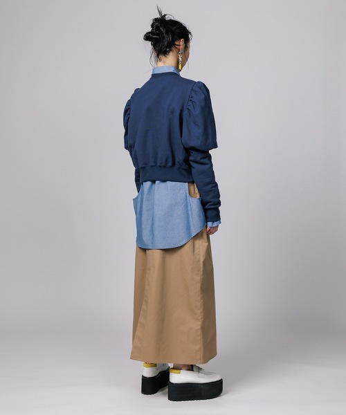 NON TOKYO COLLEGE PUFF SWEAT カレッジ スウェット