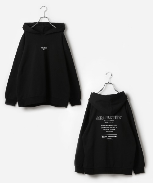 GLOBAL WORK（グローバルワーク）の「USAグラフィックパーカー/AND YUA ANY/164089（パーカー・キッズ・ホワイト/グレー/ブラック/ベージュ/チャコールグレー・160cm/150cm）」の3枚目の写真