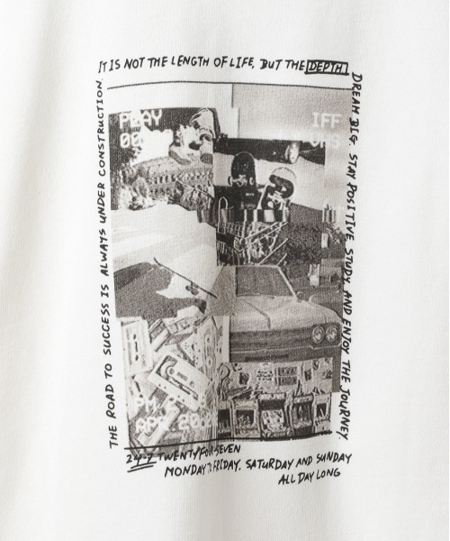 GLOBAL WORK（グローバルワーク）の「USAグラフィックパーカー/AND YUA ANY/164089（パーカー・キッズ・ホワイト/グレー/ブラック/ベージュ/チャコールグレー・160cm/150cm）」の18枚目の写真