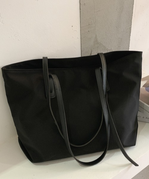 yuue' ( wear )(ユーイ)の「大容量シンプルトートバッグ(トートバッグ・レディース・ホワイト/ブラック/カーキ・FREE)」の17枚目の写真