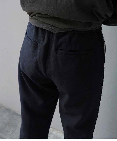 Toironier(トワロニエ)の「Toironier(トワロニエ ) ラインパンツ(その他パンツ・レディース・ネイビー/ワイン・FREE/F)」の7枚目の写真