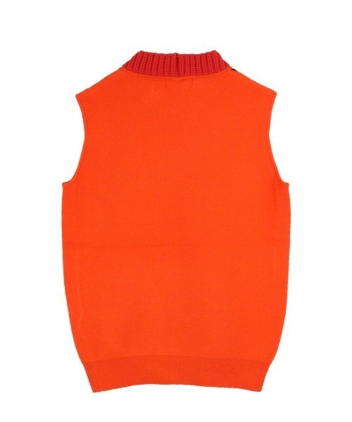 【美品】アルチビオ archvio ベスト　オレンジ アルチビオ ベスト オレンジ 38 美品】アルチビオ archvio ベスト