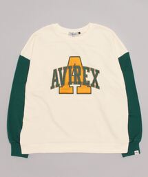 AVIREX | C/LOGO WAPPEN SWEAT PULLOVER/ロゴワッペンスウェットプルオーバー(スウェット)