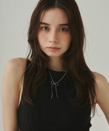 ciite' | simple ribbon necklace / シンプル リボン ネックレス(ネックレス)