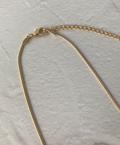 ciite'(シーテ)の「simple ribbon necklace / シンプル リボン ネックレス(ネックレス・レディース・シルバー/ゴールド・FREE)」の18枚目の写真
