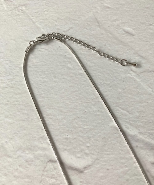 ciite'(シーテ)の「simple ribbon necklace / シンプル リボン ネックレス(ネックレス・レディース・シルバー/ゴールド・FREE)」の20枚目の写真