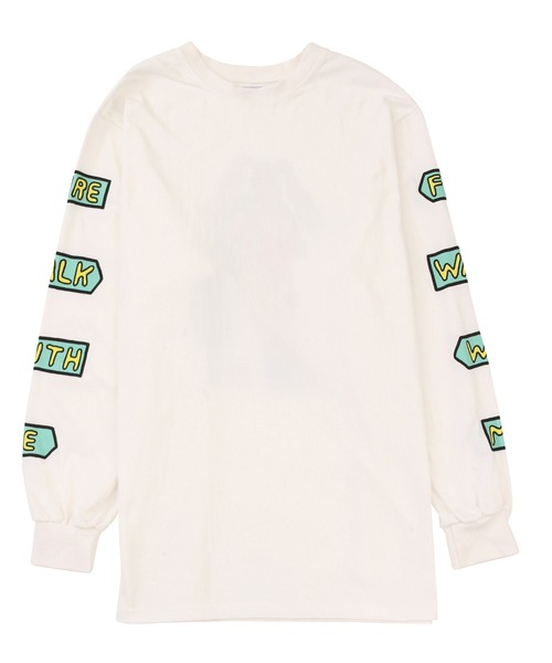 PUNYUS(プニュズ)の「FIRE WALKロンT(Tシャツ/カットソー・レディース・ブラック/グリーン/ホワイト・2/1/4/3)」の20枚目の写真