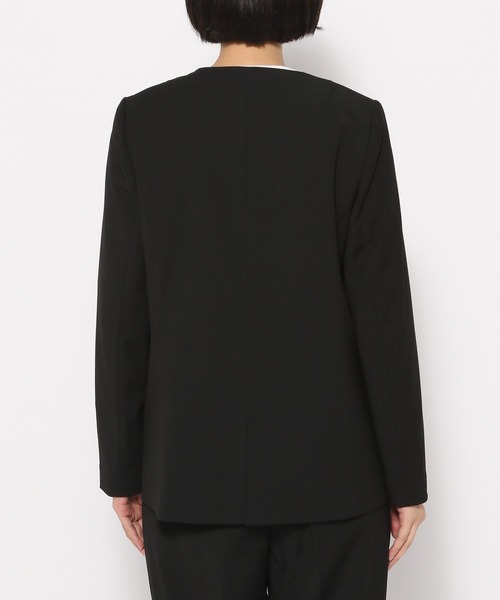LEPSIM（レプシィム）の「サマ見え！カラーレスダブルジャケット　162257（スーツジャケット・レディース・ブラック/グレイッシュベージュ/ネイビー・MEDIUM/LARGE）」の4枚目の写真