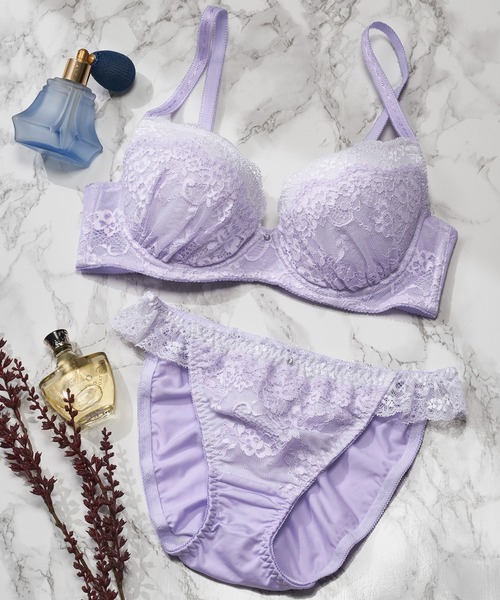 セール】【上下セット/AA-Gカップ/全9デザイン】to meeブラ＆ショーツ