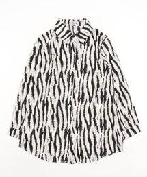 i-dare | 【i-dare】ゼブラ柄 シャツ(シャツ/ブラウス)