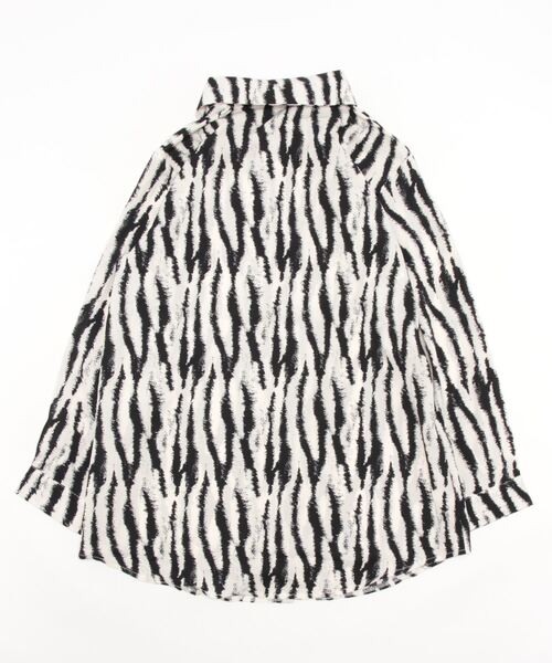 i-dare（アイディア）の「【i-dare】ゼブラ柄 シャツ（シャツ/ブラウス・レディース・ゼブラ・FREE）」の2枚目の写真
