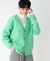OPAQUE.CLIP（オペークドットクリップ）の「◆ウール&カシミヤMIX Vネックカーディガン【UNISEX】（カーディガン/ボレロ）」