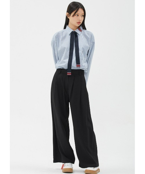 ROMANTIC CROWN（ロマンティッククラウン）の「A'GEM/9 × .kom『ROMANTIC CROWN/ロマンティッククラウン』RC CLUB TIE SHIRT/タイ SHT（シャツ/ブラウス・メンズ・ブルー/ホワイト・M/L）」の6枚目の写真