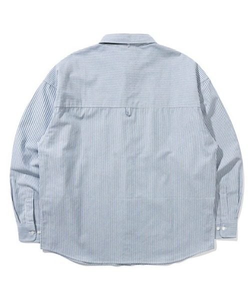 ROMANTIC CROWN（ロマンティッククラウン）の「A'GEM/9 × .kom『ROMANTIC CROWN/ロマンティッククラウン』RC CLUB TIE SHIRT/タイ SHT（シャツ/ブラウス・メンズ・ブルー/ホワイト・M/L）」の12枚目の写真