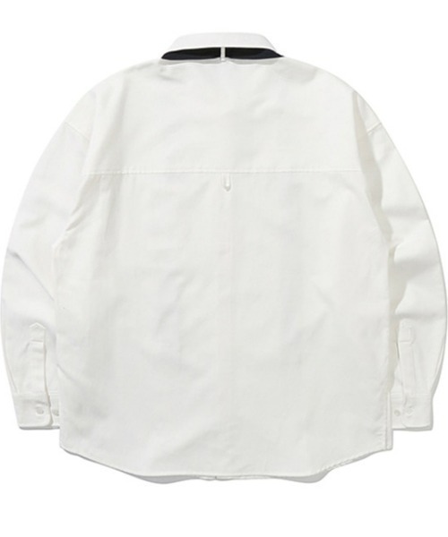 ROMANTIC CROWN（ロマンティッククラウン）の「A'GEM/9 × .kom『ROMANTIC CROWN/ロマンティッククラウン』RC CLUB TIE SHIRT/タイ SHT（シャツ/ブラウス・メンズ・ブルー/ホワイト・M/L）」の8枚目の写真