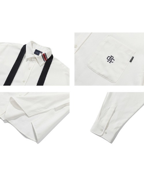 ROMANTIC CROWN（ロマンティッククラウン）の「A'GEM/9 × .kom『ROMANTIC CROWN/ロマンティッククラウン』RC CLUB TIE SHIRT/タイ SHT（シャツ/ブラウス・メンズ・ブルー/ホワイト・M/L）」の9枚目の写真