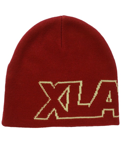 XLARGE（エクストララージ）の「LOGO BEANIE（ニットキャップ/ビーニー・メンズ・ブルー/ブラウン/ブラック/バーガンディー・ONE SIZE）」の4枚目の写真