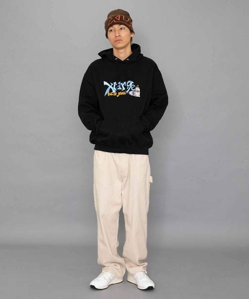 XLARGE（エクストララージ）の「LOGO BEANIE（ニットキャップ/ビーニー・メンズ・ブルー/ブラウン/ブラック/バーガンディー・ONE SIZE）」の19枚目の写真