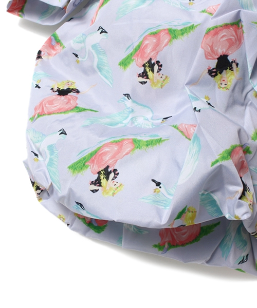fafa(フェフェ)の「LIV | レインワンピース(レインコート/ポンチョ・キッズ・アイボリー/ラベンダー・SMALL/MEDIUM)」の8枚目の写真