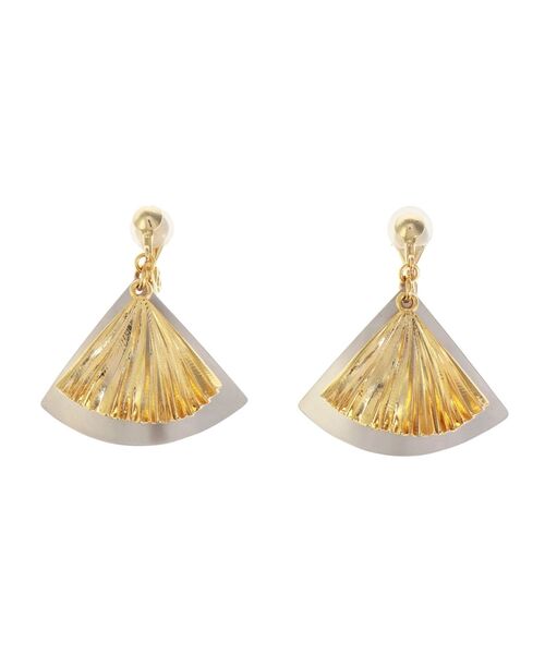 UN3D.（アンスリード）の「ダブルトライアングルイヤリング（イヤリング・レディース・シルバー/ゴールド・FREE）」の12枚目の写真