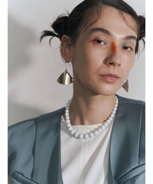 UN3D.（アンスリード）の「ダブルトライアングルイヤリング（イヤリング・レディース・シルバー/ゴールド・FREE）」の9枚目の写真