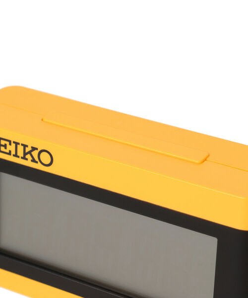 SEIKO（セイコー）の「SEIKO / SPORTS TIMER CLOCK 3ALARM（置時計・メンズ・イエロー・ONE SIZE）」の7枚目の写真