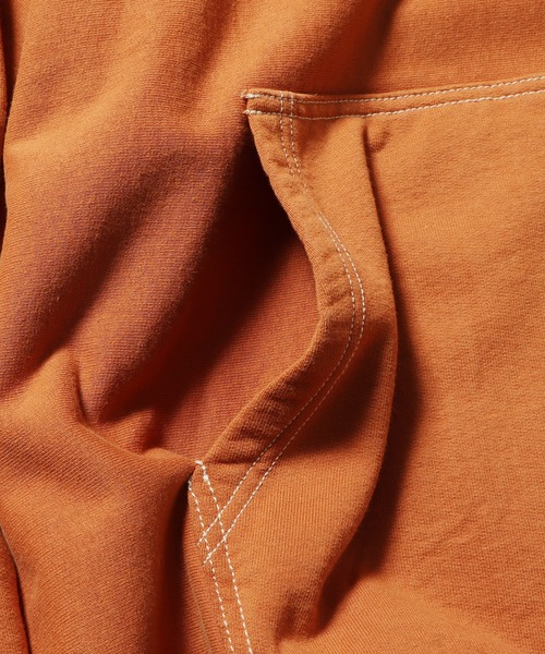 STUSSY(ステューシー)の「STUSSY/ステューシー CONTRAST STITCH LABEL HOOD フーディー(パーカー・メンズ・レンガ・S/L/XL/M)」の7枚目の写真