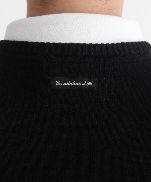 adabar アダバット MITSUKE KNIT サイズL adabar アダバット MITSUKE KNIT サイズL