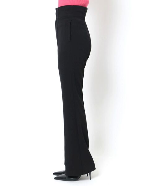 EMODA（エモダ）の「マークウエストフレアパンツ（その他パンツ・レディース・ピンク/ブラック/アイボリー・SMALL/MEDIUM）」の18枚目の写真