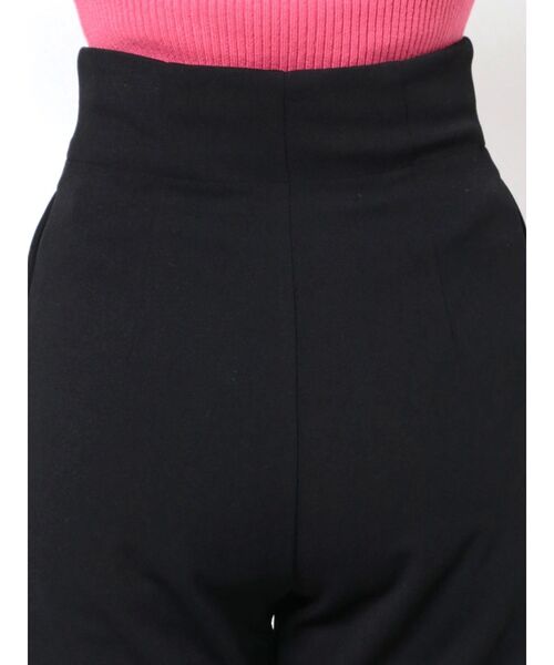 EMODA（エモダ）の「マークウエストフレアパンツ（その他パンツ・レディース・ピンク/ブラック/アイボリー・SMALL/MEDIUM）」の21枚目の写真