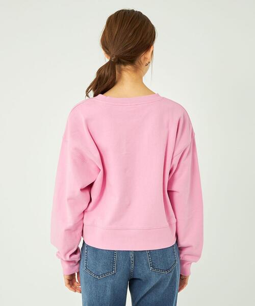 Goodwear(Since1983)（グッドウェア）の「【別注】＜Goodwear＞ロングスリーブ ロゴ スウェット プルオーバー（スウェット・レディース・グレー/ピンク/ネイビー・FREE）」の10枚目の写真