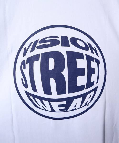 VISION STREET WEAR(ヴィジョンストリートウェア)の「【VISION STREET WEAR】サークルロゴノースリーブTシャツ(Tシャツ/カットソー・メンズ・ブラック/ホワイト系1/ホワイト系2・MEDIUM/LARGE/X-LARGE)」の13枚目の写真