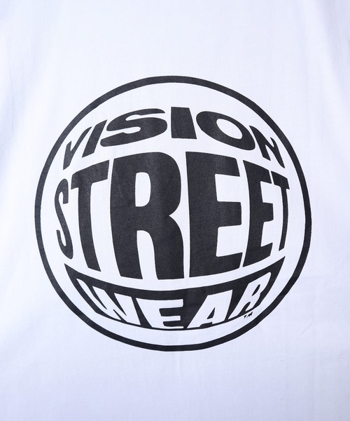 VISION STREET WEAR(ヴィジョンストリートウェア)の「【VISION STREET WEAR】サークルロゴノースリーブTシャツ(Tシャツ/カットソー・メンズ・ブラック/ホワイト系1/ホワイト系2・MEDIUM/LARGE/X-LARGE)」の9枚目の写真