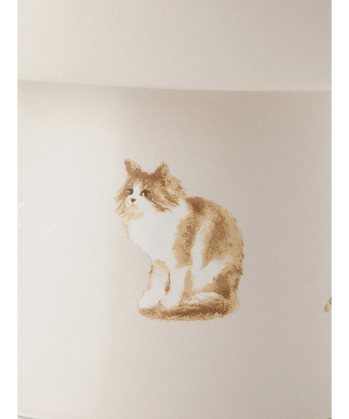 gelato pique(ジェラートピケ)の「【CAT&DOG】【販路限定商品】 ねこ柄フードボウル(その他ペットグッズ・レディース・ベージュ・FREE)」の4枚目の写真